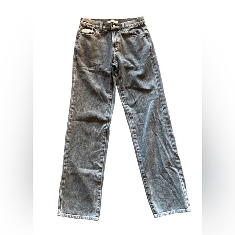 Pacsun Grey Wash Low-Waited Straight Jean